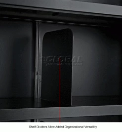 Interion By Global Industrial Interion® All Steel Bookcase 36" W x 12" D x 84" H Black 7 Openings -Shelving Sales Store 277442BK 4wco