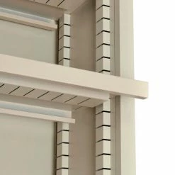 Interion By Global Industrial Interion® All Steel Bookcase 36" W x 12" D x 84" H Putty 7 Openings -Shelving Sales Store 277442PY 06