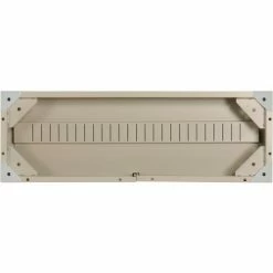 Interion By Global Industrial Interion® All Steel Bookcase 36" W x 12" D x 84" H Putty 7 Openings -Shelving Sales Store 277442PY 12