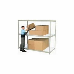 Global Industrial™ Additional Shelf With Laminated Deck 96"Wx 24"D - Gray