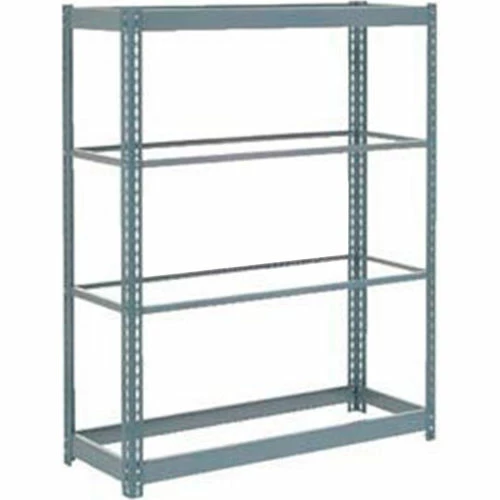 Global Industrial™ Heavy Duty Shelving 48"W x 12"D x 60"H With 4 Shelves - No Deck - Gray 1 Global Industrial™ Heavy Duty Shelving 48"W x 12"D x 60"H With 4 Shelves - No Deck - Gray