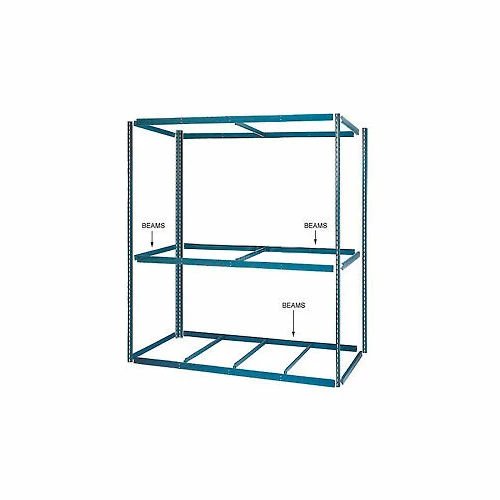 Global Industrial™ 48" Long Gray Single Rivet Beam 1 Global Industrial™ 48" Long Gray Single Rivet Beam