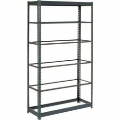 Global Industrial™ Heavy Duty Shelving 48"W x 12"D x 84"H With 6 Shelves - No Deck - Gray