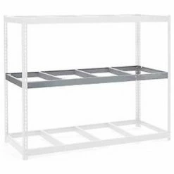 Global Industrial™ Additional Level For Wide Span Rack 96x48 No Deck 800 Lb Capacity - Gray
