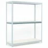 Global Industrial™ Additional Level For Wide Span Rack 48"Wx36"D Wood Deck 1200 Lb Cap., Gray
