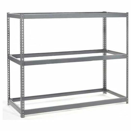 Global Industrial Wide Span Rack 72Wx15Dx96H, 3 Shelves No Deck 900 Lb Cap. Per Level, Gray 1 Global Industrial Wide Span Rack 72Wx15Dx96H, 3 Shelves No Deck 900 Lb Cap. Per Level, Gray