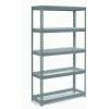 Global Industrial Extra Heavy Duty Shelving 48"W x 24"D x 84"H With 5 Shelves, Wire Deck, Gry
