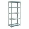 Global Industrial™ Heavy Duty Shelving 36"W x 24"D x 84"H With 5 Shelves - Wire Deck - Gray