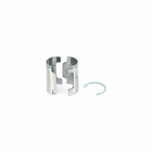 Nexel® Aluminum Shelf Clips with Retaining Ring - Set of 4 1 Nexel® Aluminum Shelf Clips with Retaining Ring - Set of 4