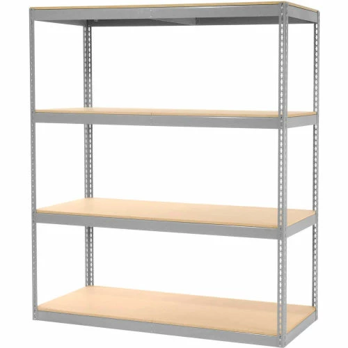 Global Industrial™ Record Storage Rack Without Boxes 72"W x 30"D x 84"H - Gray 1 Global Industrial™ Record Storage Rack Without Boxes 72"W x 30"D x 84"H - Gray