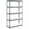 Global Industrial&#153; Extra Heavy Duty Shelving 48Wx24Dx60H 6 Shelves 1200 lbs. Cap. Per Shelf GRY