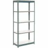 Global Industrial&#153; Extra Heavy Duty Shelving 48Wx24Dx96H 6 Shelves 1200 lbs. Cap. Per Shelf GRY