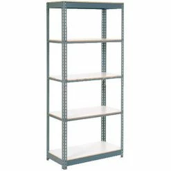 Global Industrial™ Extra Heavy Duty Shelving 48Wx24Dx96H 6 Shelves 1200 lbs. Cap. Per Shelf GRY