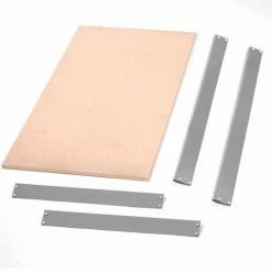 Global Industrial™ Bulk Rack Shelf Wood Deck 36"W x 24"D - Gray