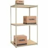 Global Industrial™ High Capacity Starter Rack 48x24x843 Levels Wood Deck 1500lb Per Shelf Tan