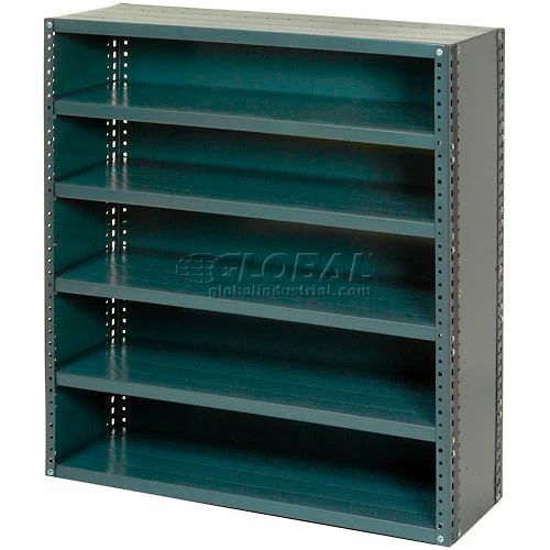 Global Industrial Steel Closed Shelving 6 Shelves No Bin - 36x12x39 1 Global Industrial Steel Closed Shelving 6 Shelves No Bin - 36x12x39