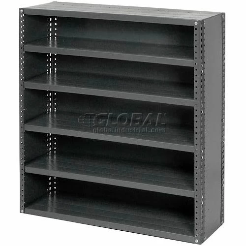 Global Industrial Steel Closed Shelving 10 Shelves No Bin - 36x18x73 1 Global Industrial Steel Closed Shelving 10 Shelves No Bin - 36x18x73