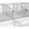Nexel® Wire Shelf Basket Divider, 24"D x 10"H