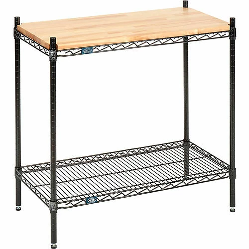 Nexel® Chrome, 2 Tier, Display Unit , 36"W x 14"D x 34"H 1 Nexel® Chrome, 2 Tier, Display Unit , 36"W x 14"D x 34"H