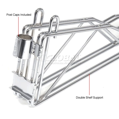 Nexel Adjustable Double Shelf Support 14" Deep 9 Nexel Adjustable Double Shelf Support 14" Deep - Image 9