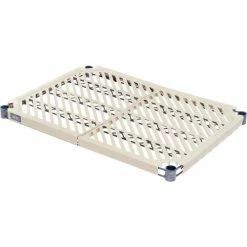 Nexel®, Nexelite®, Vented Plastic Mat Shelf, 42"W x 21"D