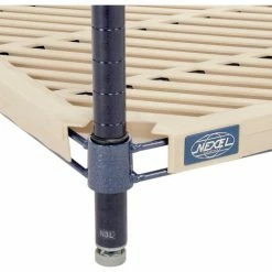 Nexel®, Nexelite®, 4 Tier, Vented Plastic Mat Shelving Unit, 60"W x 21"D x 54"H 21 Nexel®, Nexelite®, 4 Tier, Vented Plastic Mat Shelving Unit, 60"W x 21"D x 54"H -Shelving Sales Store 331480N 05