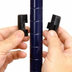 Nexel®, Nexelite®, 4 Tier, Vented Plastic Mat Shelving Unit, 30"W x 18"D x 54"H -Shelving Sales Store 331499N 13