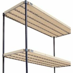 Nexel®, Nexelite®, 4 Tier, Vented Plastic Mat Shelving Unit, 54"W x 18"D x 86"H 17 Nexel®, Nexelite®, 4 Tier, Vented Plastic Mat Shelving Unit, 54"W x 18"D x 86"H -Shelving Sales Store 331785N 06