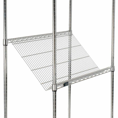 Nexel® SS1836C Chrome Slant Wire Shelf 36"W x 18"D 2 Nexel® SS1836C Chrome Slant Wire Shelf 36"W x 18"D - Image 2