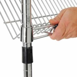 Nexel® SS1836C Chrome Slant Wire Shelf 36"W x 18"D 8 Nexel® SS1836C Chrome Slant Wire Shelf 36"W x 18"D -Shelving Sales Store 331CP1 03