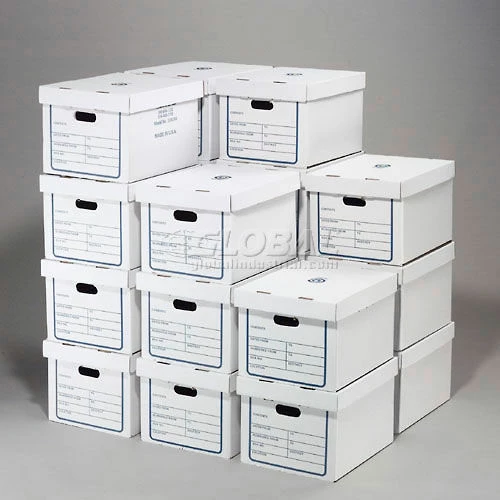 Global Industrial™ Record Storage Rack Starter 72"W x 18"D x 72"H 10 Global Industrial™ Record Storage Rack Starter 72"W x 18"D x 72"H - Image 10