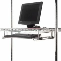 Nexel® AKD211 Chrome Wire Keyboard Drawer -Shelving Sales Store 339042 03