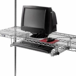 Nexel® AKD211 Chrome Wire Keyboard Drawer -Shelving Sales Store 339042 13