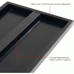 Global Industrial Shelves For 36"Wx24"D Storage Cabinet, Black, 2 Pack 14 Global Industrial Shelves For 36"Wx24"D Storage Cabinet, Black, 2 Pack -Shelving Sales Store 493314BK 3wco