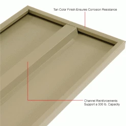 Global Industrial Shelves For 36"Wx24"D Storage Cabinet, Tan, 2 Pack 14 Global Industrial Shelves For 36"Wx24"D Storage Cabinet, Tan, 2 Pack -Shelving Sales Store 493314TN 3wco