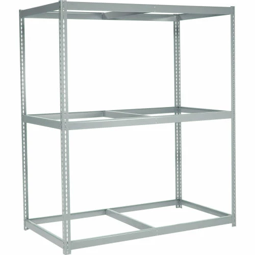 Global Industrial Wide Span Rack 72Wx36Dx84H, 3 Shelves Wire Deck 900 Lb Cap. Per Level, Gray 8 Global Industrial Wide Span Rack 72Wx36Dx84H, 3 Shelves Wire Deck 900 Lb Cap. Per Level, Gray - Image 8