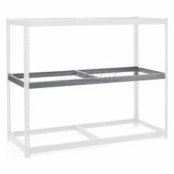 Global Industrial Additional Level For Wide Span Rack 72"W x 30"D No Deck 900 Lb Capacity, Gry