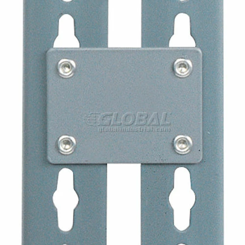 Global Industrial™ Gray Tie Plate 3 Global Industrial™ Gray Tie Plate - Image 3