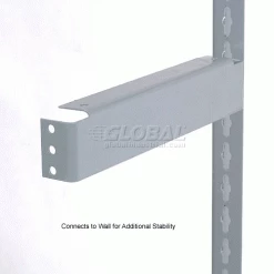Global Industrial™ 12" Wall Bracket - Gray -Shelving Sales Store 502576GY 2wco