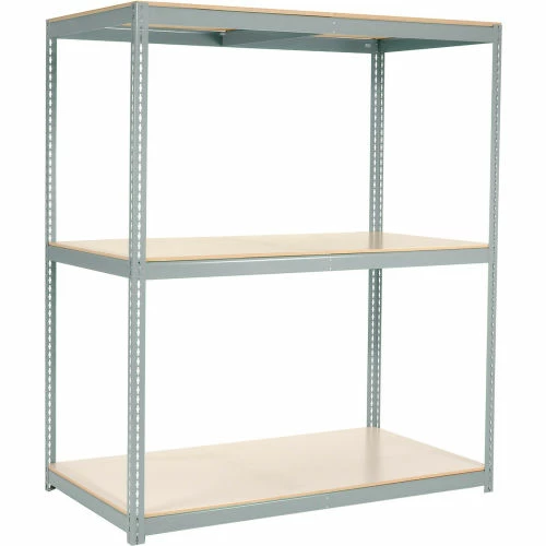 Global Industrial™ Additional Shelf With Laminated Deck 72"W x 24"D - Gray 2 Global Industrial™ Additional Shelf With Laminated Deck 72"W x 24"D - Gray - Image 2