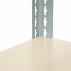 Global Industrial Wide Span Rack 60Wx48Dx96H, 3 Shelves Laminated Deck 1200 Lb Per Level, Gray -Shelving Sales Store 504219GY 02 3