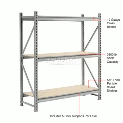 Global Industrial Additional Level, Wood Deck, 96"Wx48"D 24 Global Industrial Additional Level, Wood Deck, 96"Wx48"D -Shelving Sales Store 504284A 1wco 5