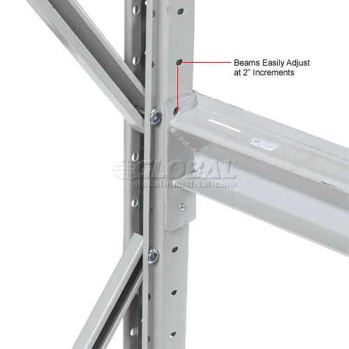 Global Industrial Additional Level, Wood Deck, 60"Wx48"D 13 Global Industrial Additional Level, Wood Deck, 60"Wx48"D - Image 13