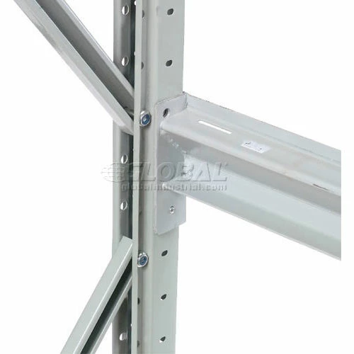 Global Industrial Additional Level, Wood Deck, 72"Wx24"D 7 Global Industrial Additional Level, Wood Deck, 72"Wx24"D - Image 7