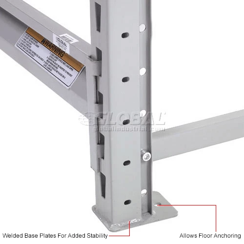 Global Industrial™ Record Storage Rack Starter 60"W x 18"D x 72"H 16 Global Industrial™ Record Storage Rack Starter 60"W x 18"D x 72"H - Image 16