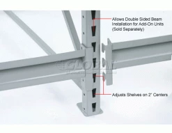Global Industrial™ Upright Frame 36"D X 72"H 22 Global Industrial™ Upright Frame 36"D X 72"H -Shelving Sales Store 504551 3wco