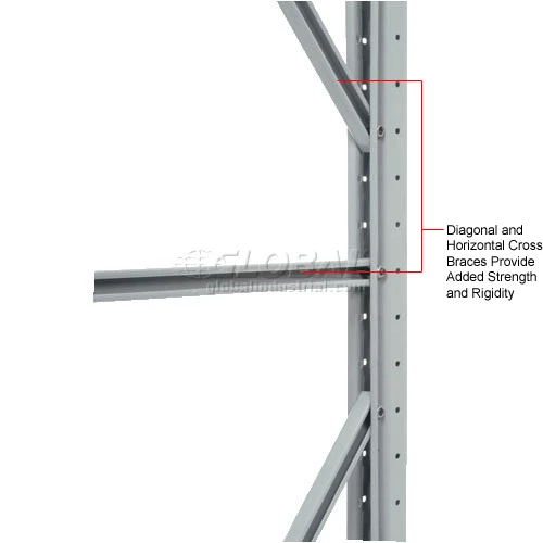 Global Industrial™ Upright Frame 36"D X 96"H 12 Global Industrial™ Upright Frame 36"D X 96"H - Image 12