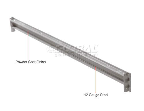 Global Industrial™ 60 Inch Z-Beam Pair 5 Global Industrial™ 60 Inch Z-Beam Pair - Image 5