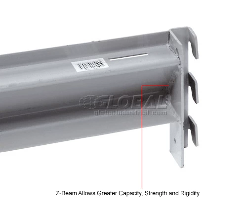 Global Industrial™ 96 Inch Z-Beam Pair 6 Global Industrial™ 96 Inch Z-Beam Pair - Image 6