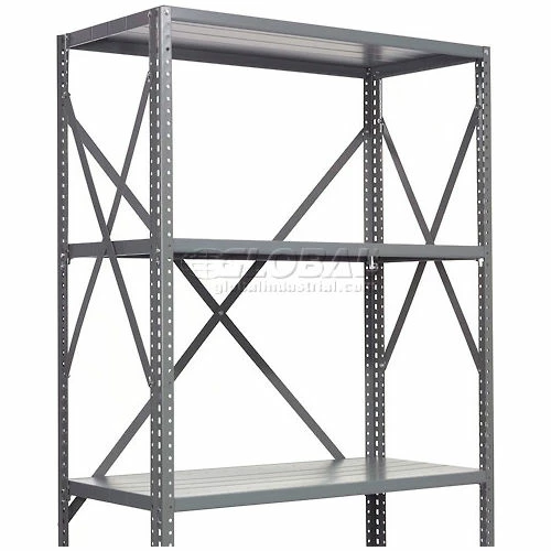 Global Industrial™ Steel Shelving 18 Ga 36"Wx24"X73"H Open Clip Style 6 Shelf 4 Global Industrial™ Steel Shelving 18 Ga 36"Wx24"X73"H Open Clip Style 6 Shelf - Image 4